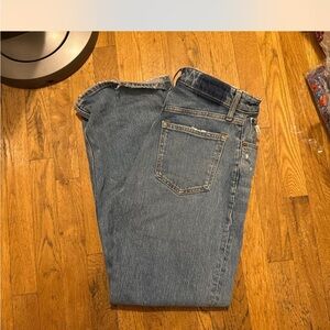 Abercrombie & Fitch High Rise Blue Jeans